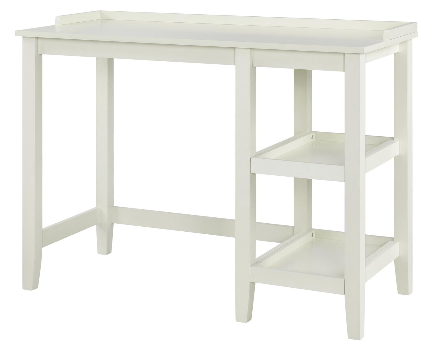 Eleanor Single Pedestal Desk - White