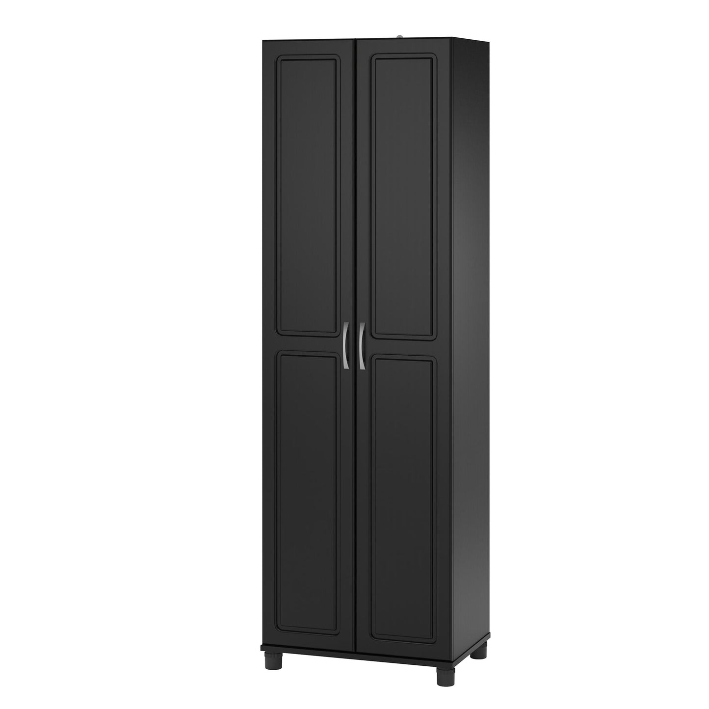 Kendall 24 Inch Multipurpose Storage Cabinet - Black
