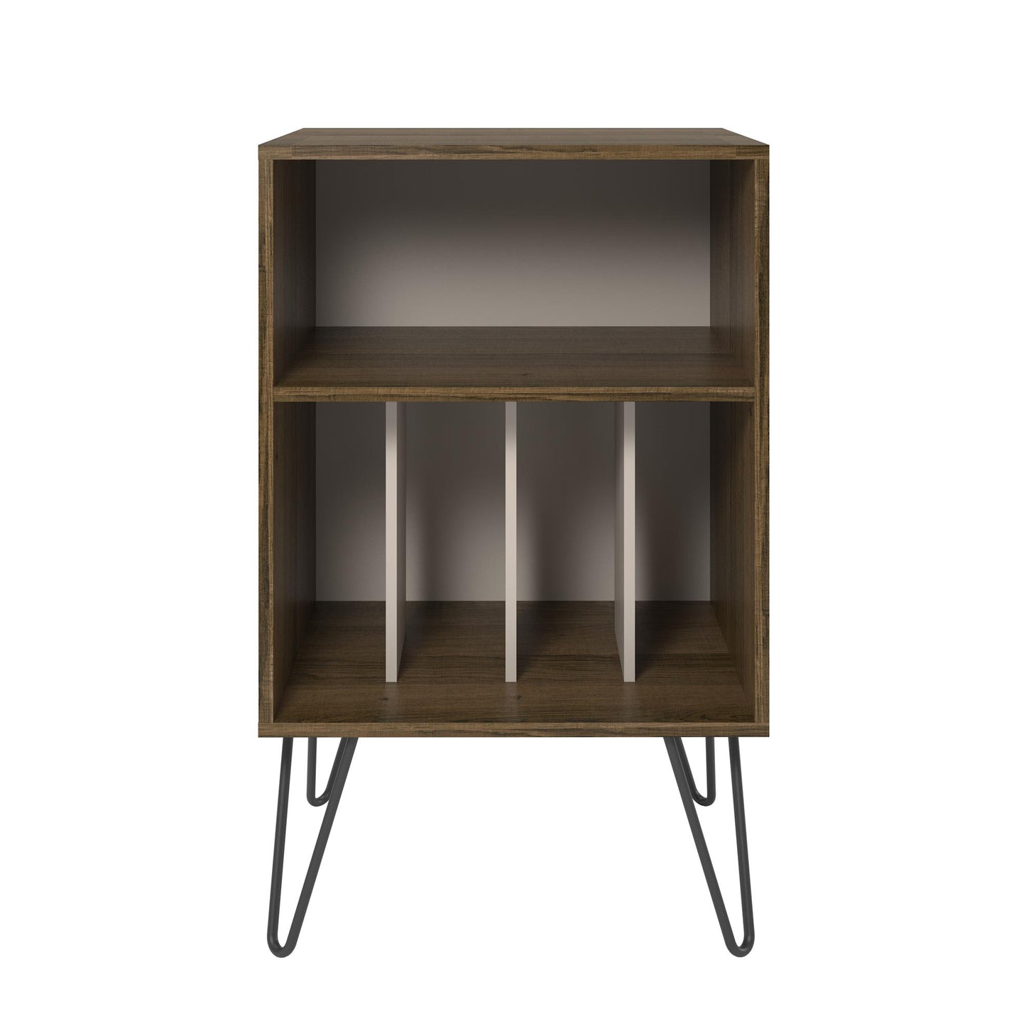Concord Turntable Stand, Brown Oak - Brown Oak