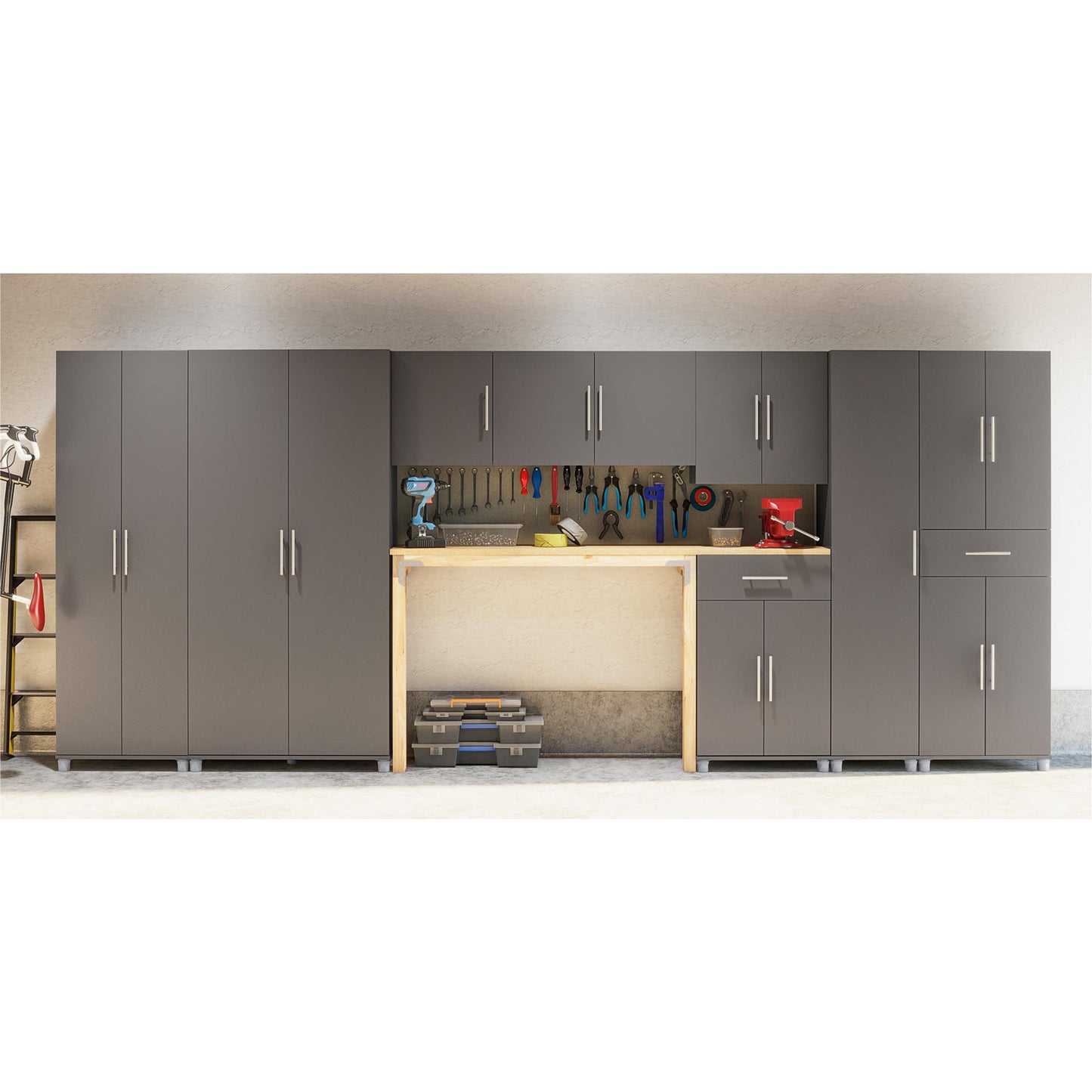 Camberly 24" Utility Storage Cabinet - Graphite Grey