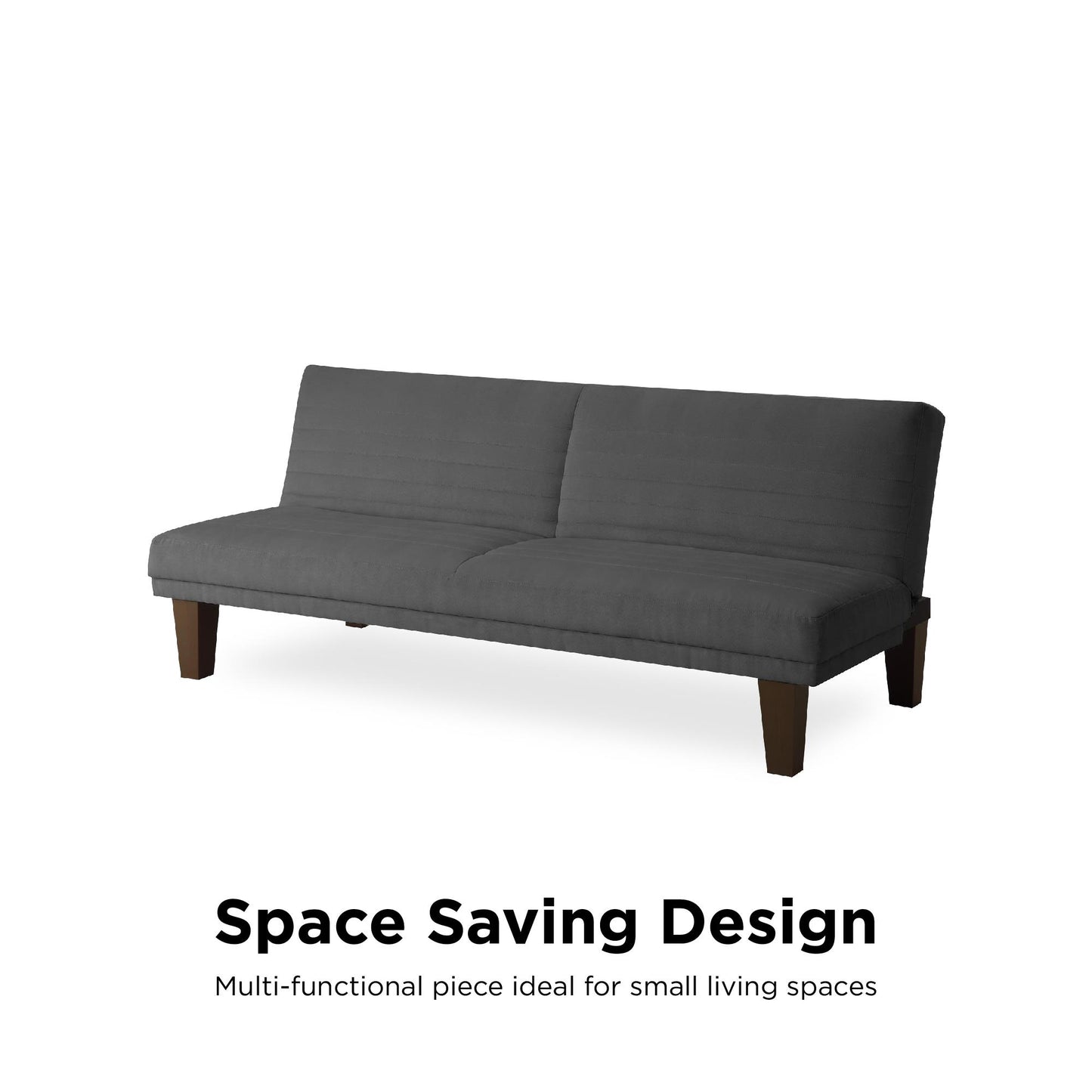 Donna Convertible Futon - Gray