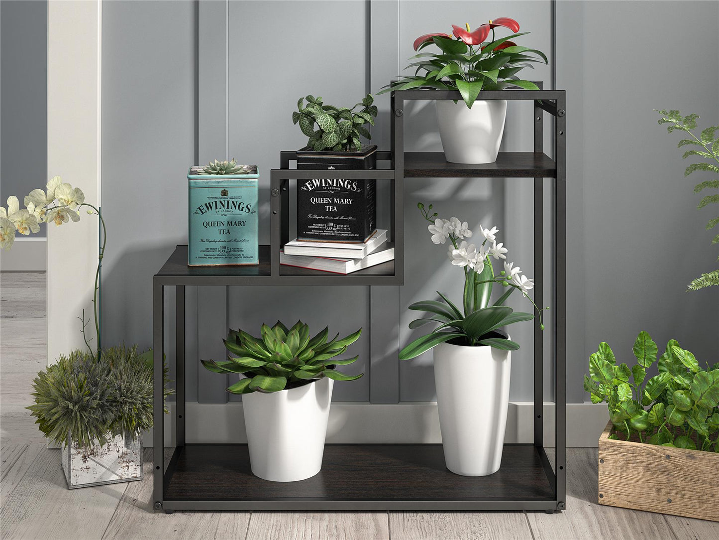 Weston Plant Stand - Espresso