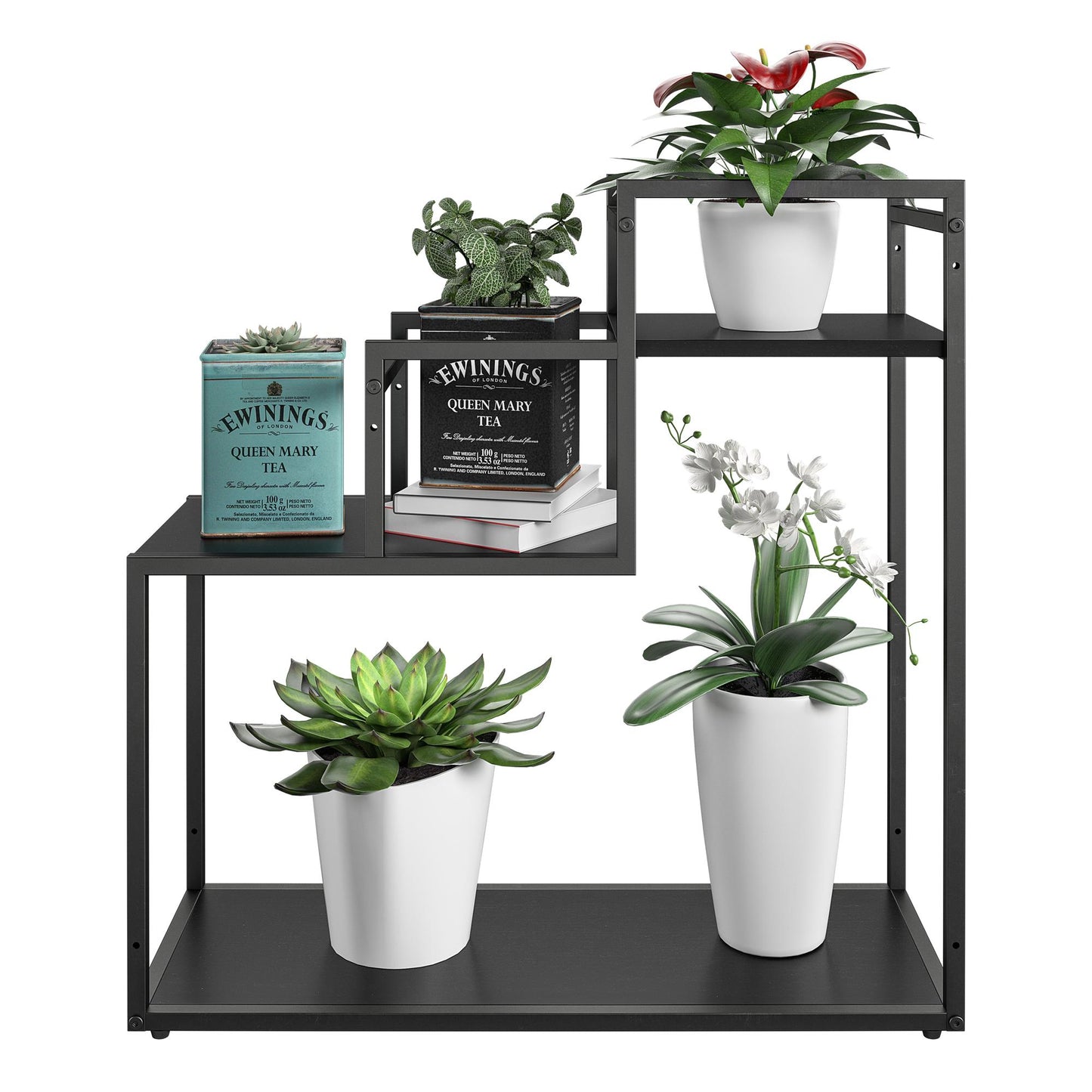 Weston Plant Stand - Black Oak