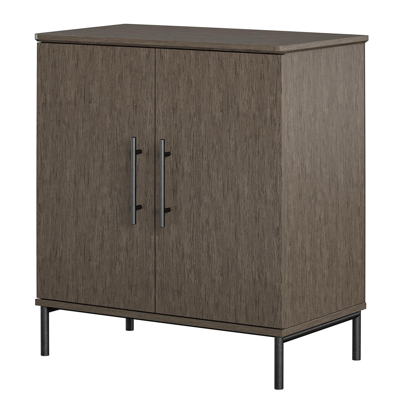 Vivinne Storage Cabinet - Gray (Wood Grain)