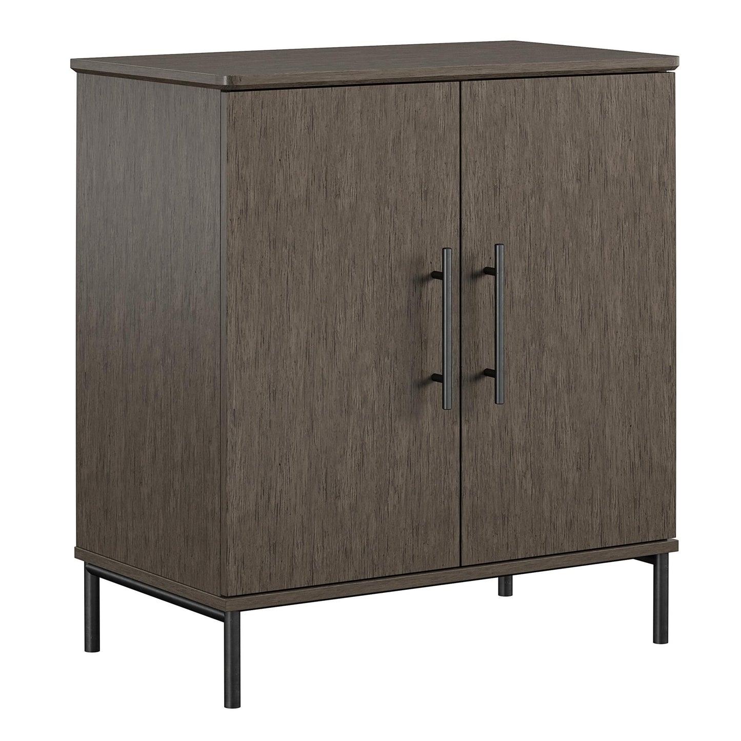 Vivinne Storage Cabinet - Gray (Wood Grain)