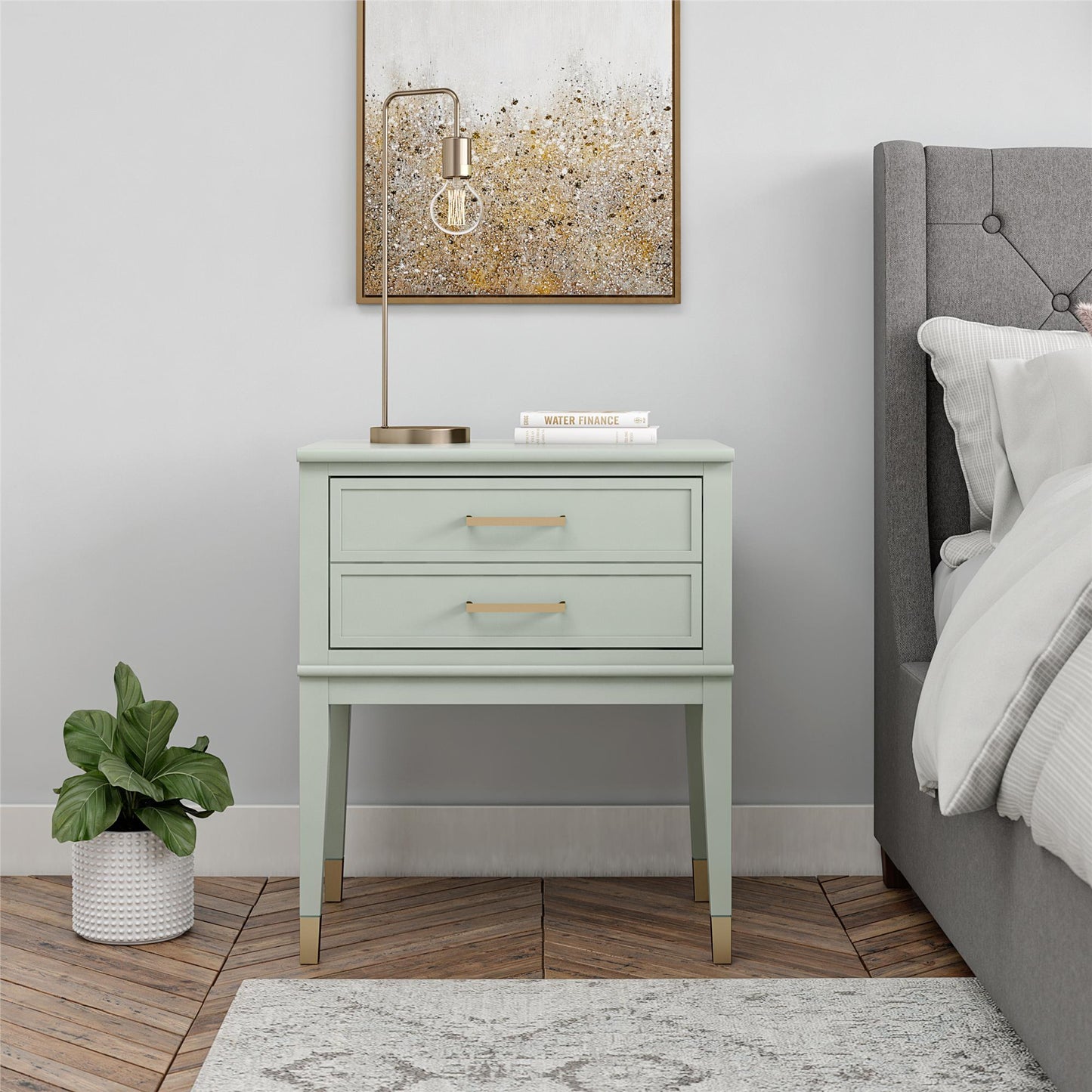 Westerleigh End Table, Pale Green - Pale Green