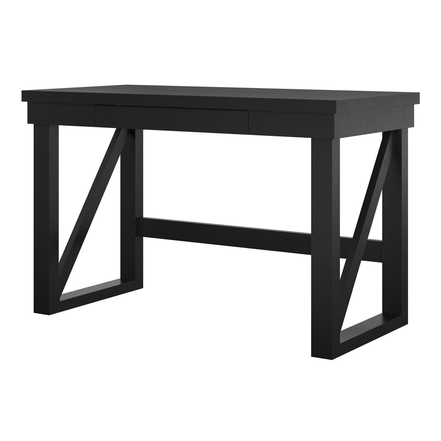 Crestwood Computer Desk with 1 Storage Drawer - Black