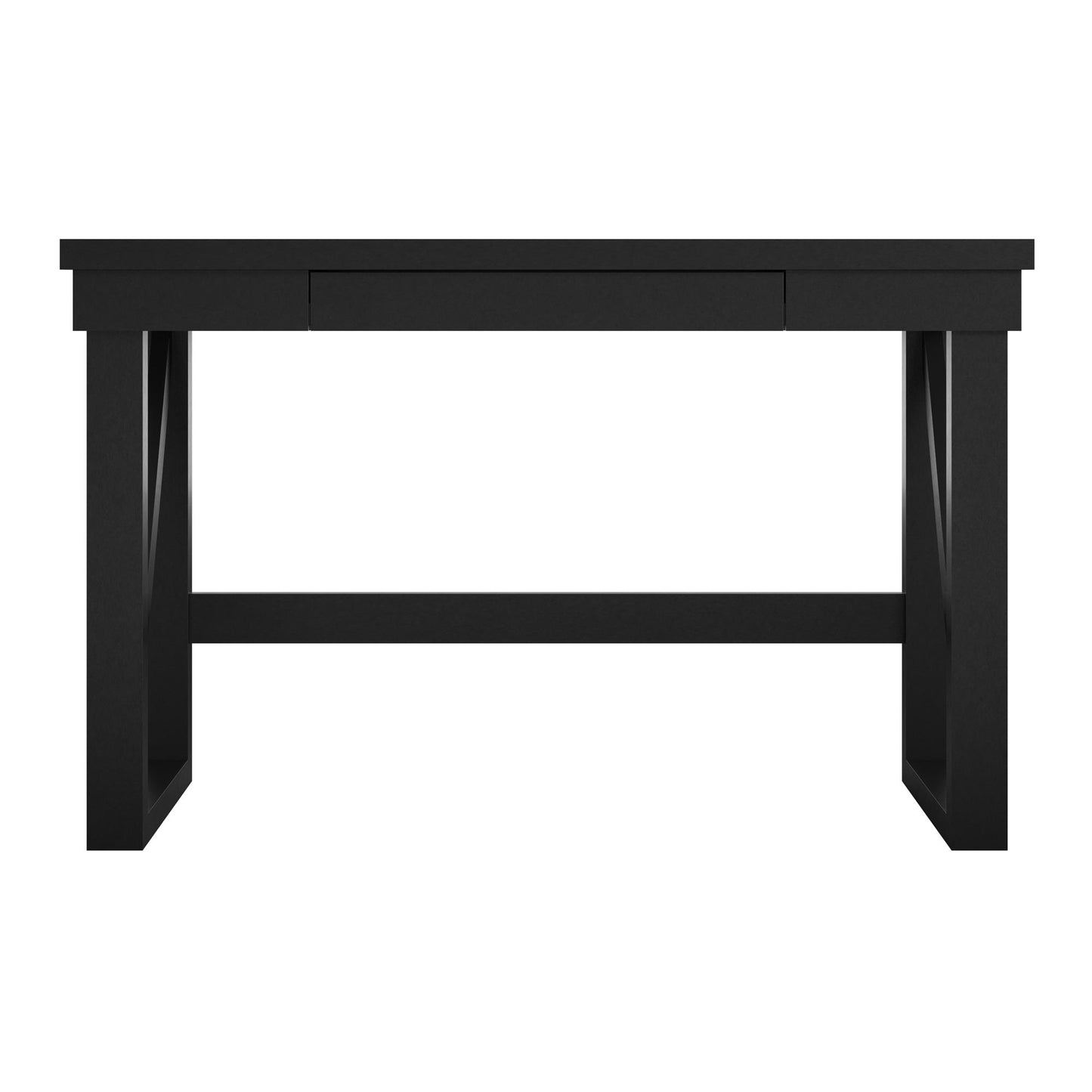 Crestwood Computer Desk with 1 Storage Drawer - Black
