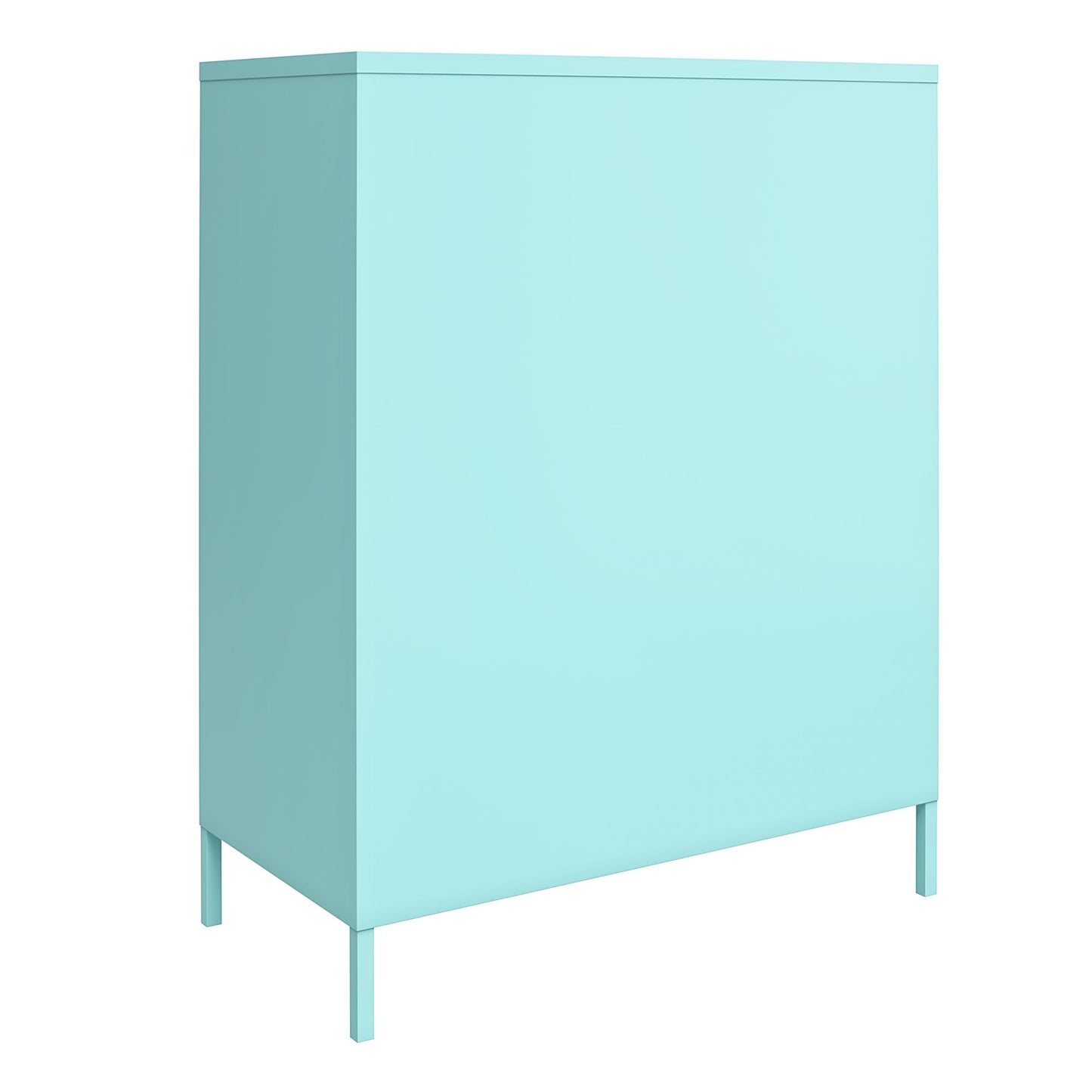 Cache 2 Door Metal Locker Storage Cabinet - Spearmint