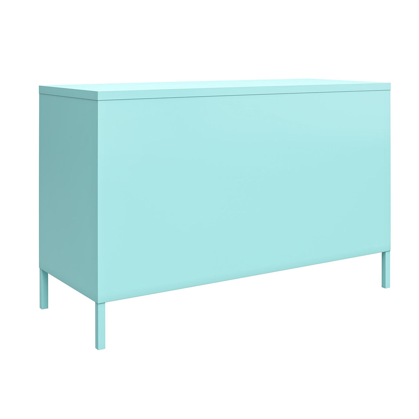 Cache 2 Door Metal Locker Accent Cabinet - Spearmint