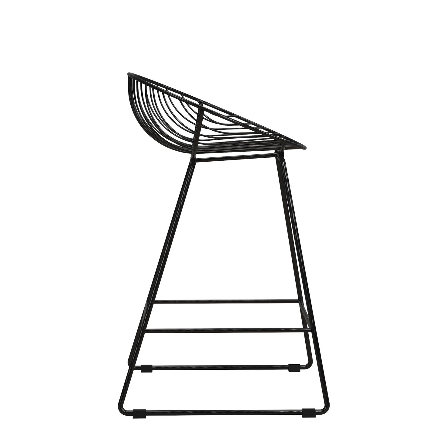 Ellis Wire Counter Stool - Black