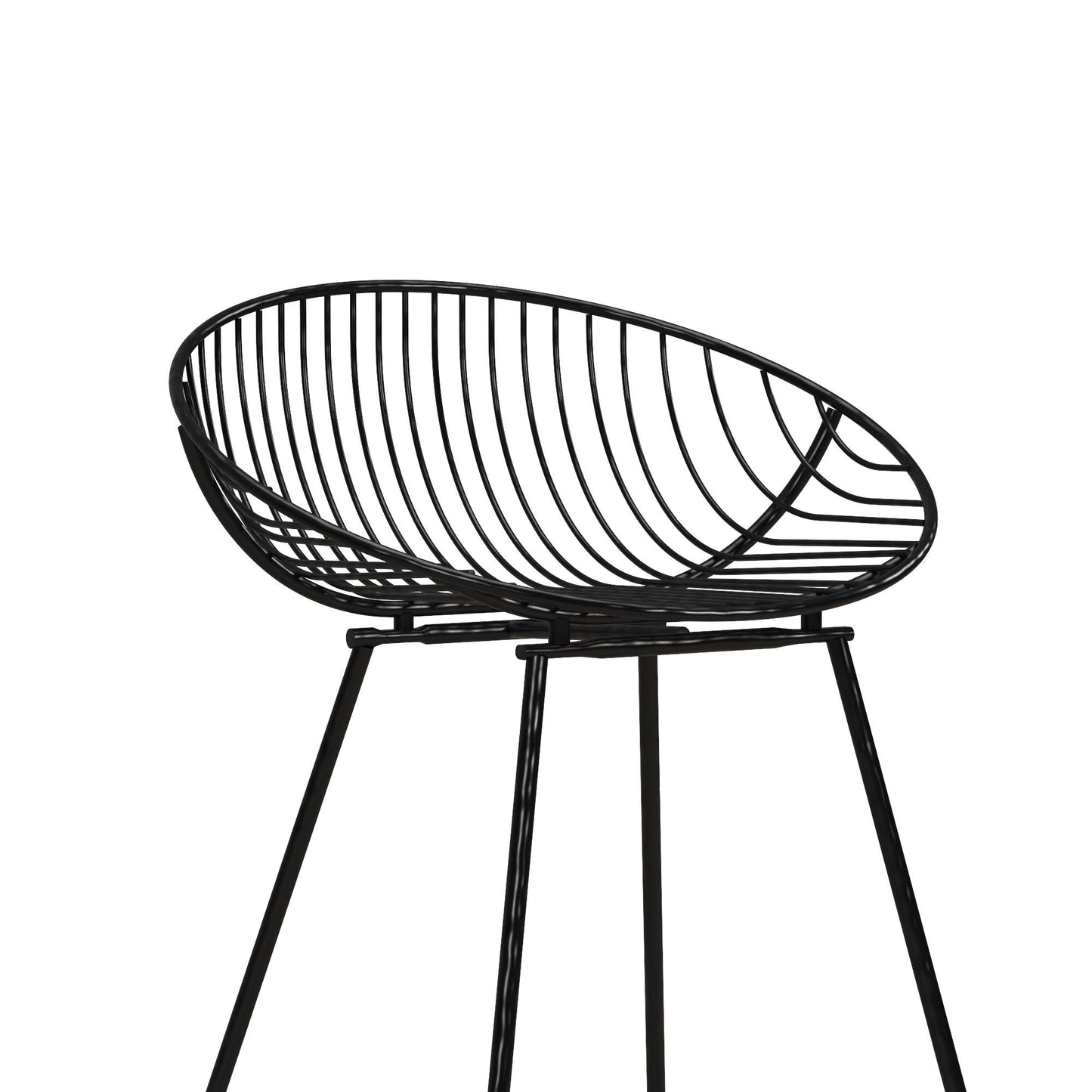 Ellis Wire Counter Stool - Black