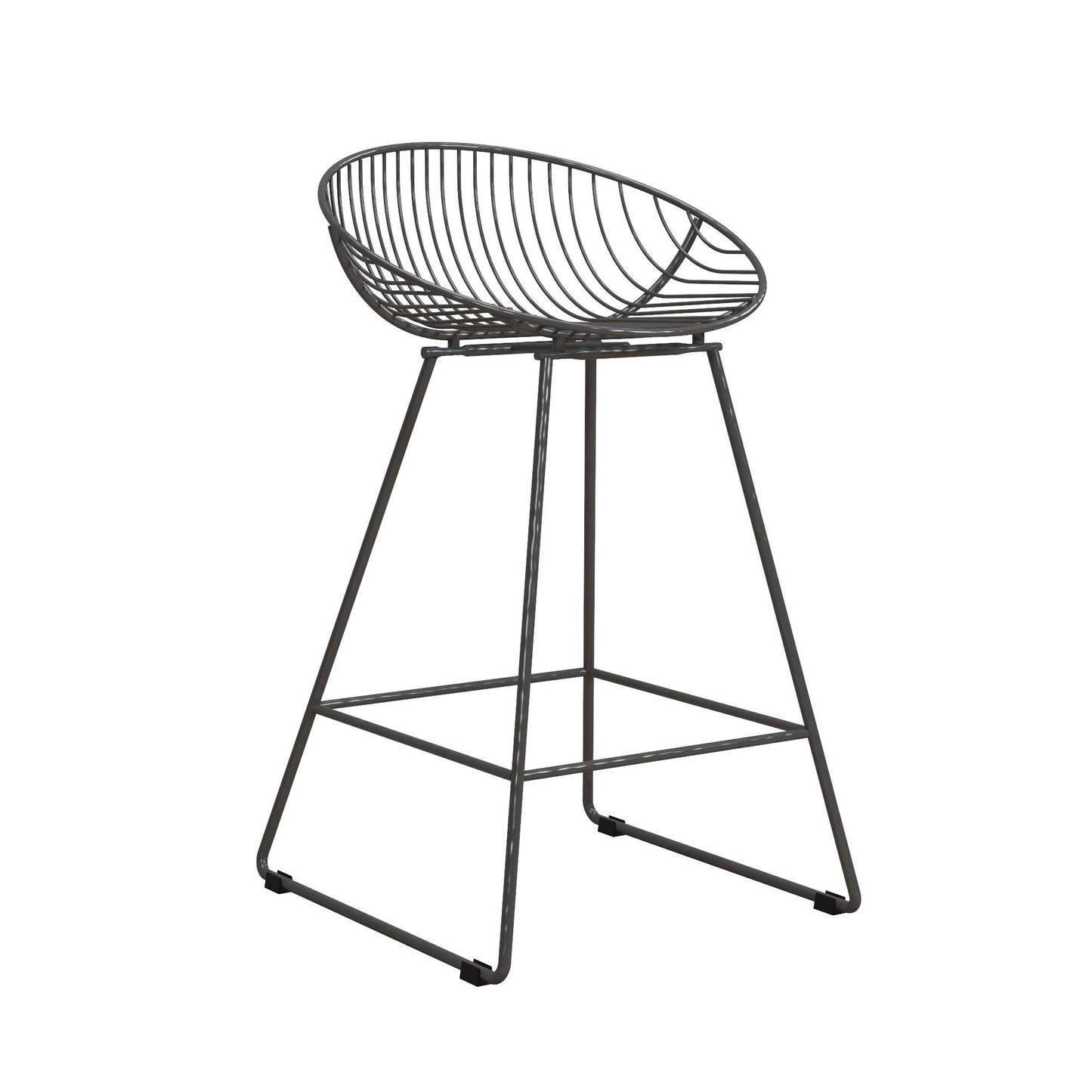 Ellis Wire Counter Stool - Gray