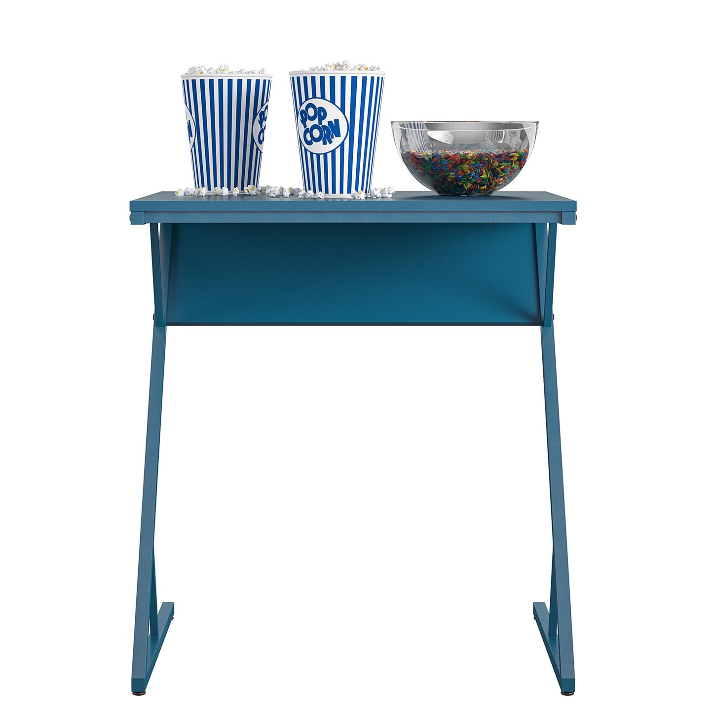 Regal Laptop Couch Desk & Accent Table, Blue - Blue