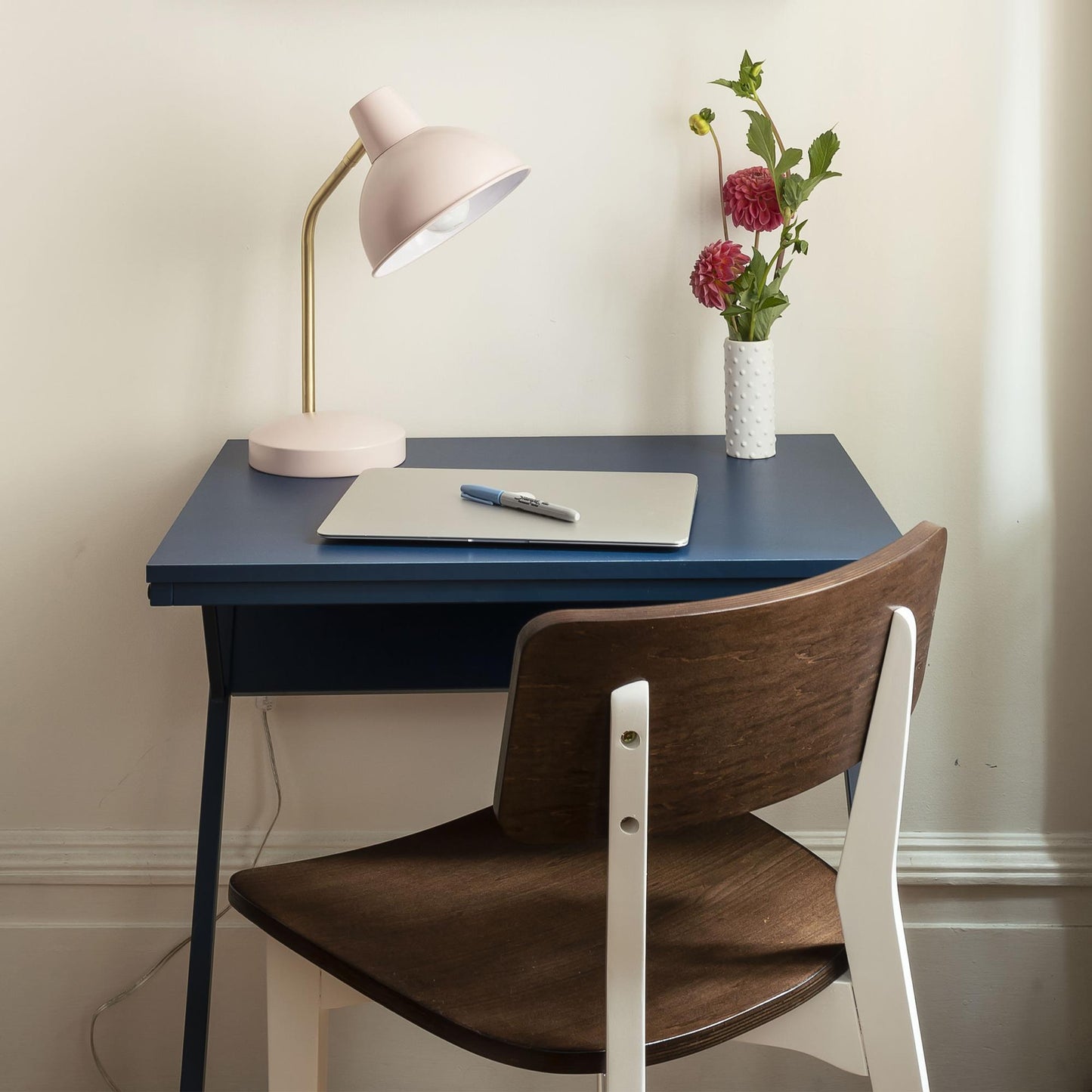 Regal Laptop Couch Desk & Accent Table, Blue - Blue