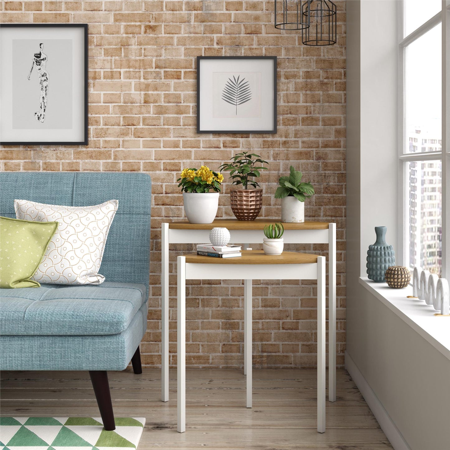 Tallulah Nesting Tables - White