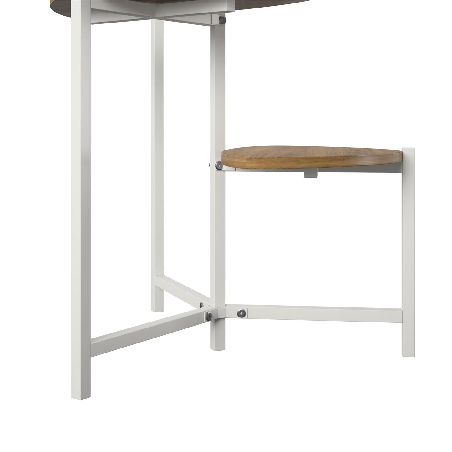 Tallulah Plant Stand - Walnut / White