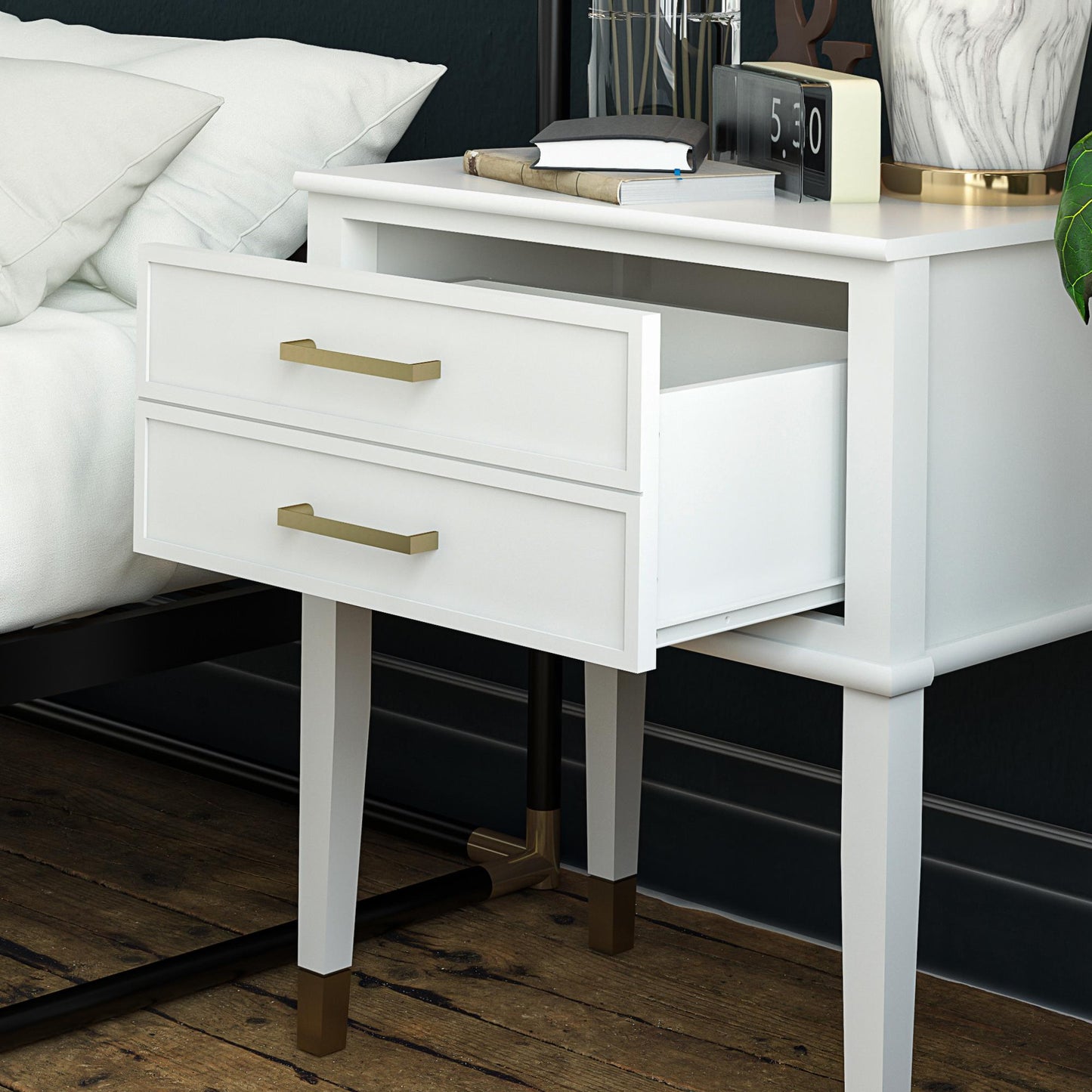 Westerleigh End Table - White