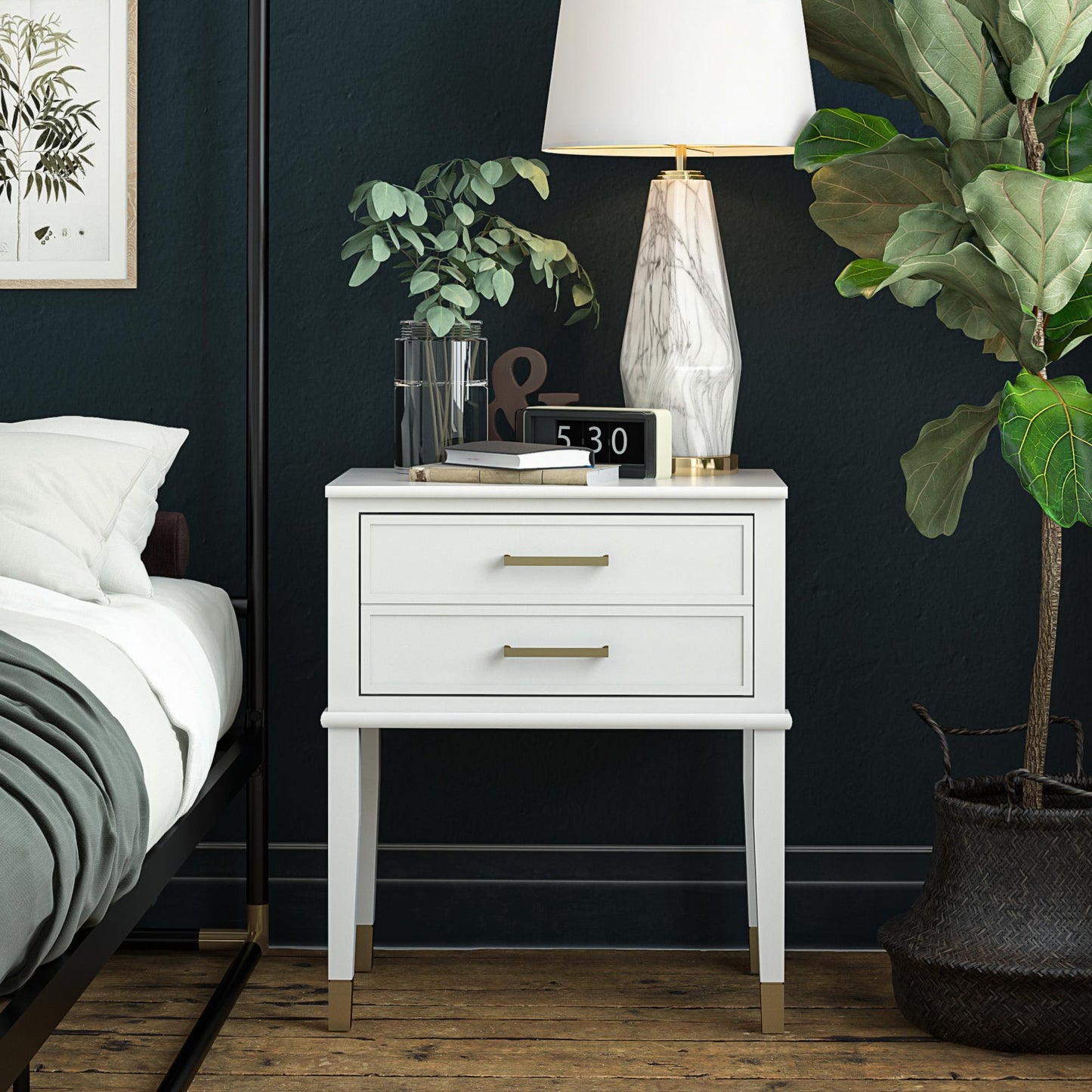 Westerleigh End Table - White
