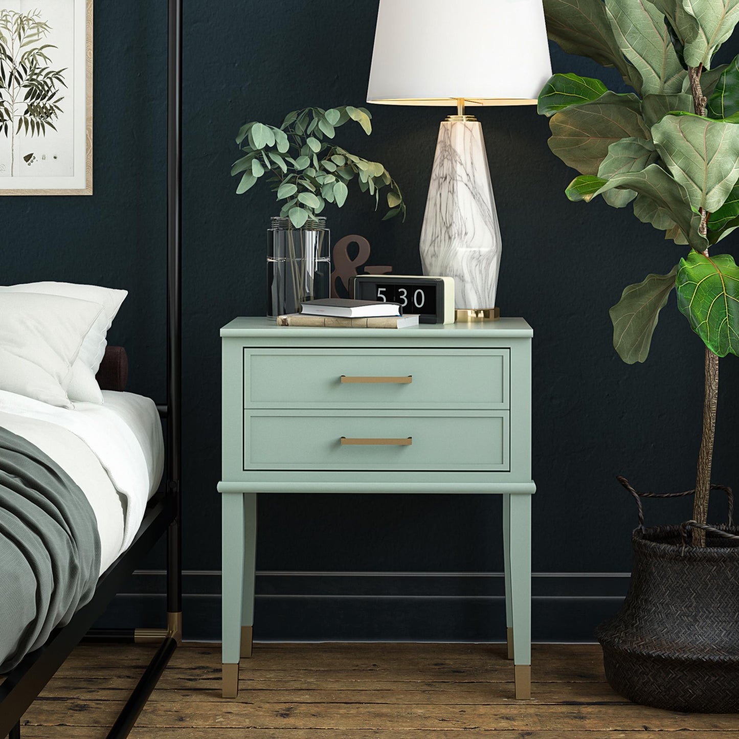 Westerleigh End Table, Pale Green - Pale Green