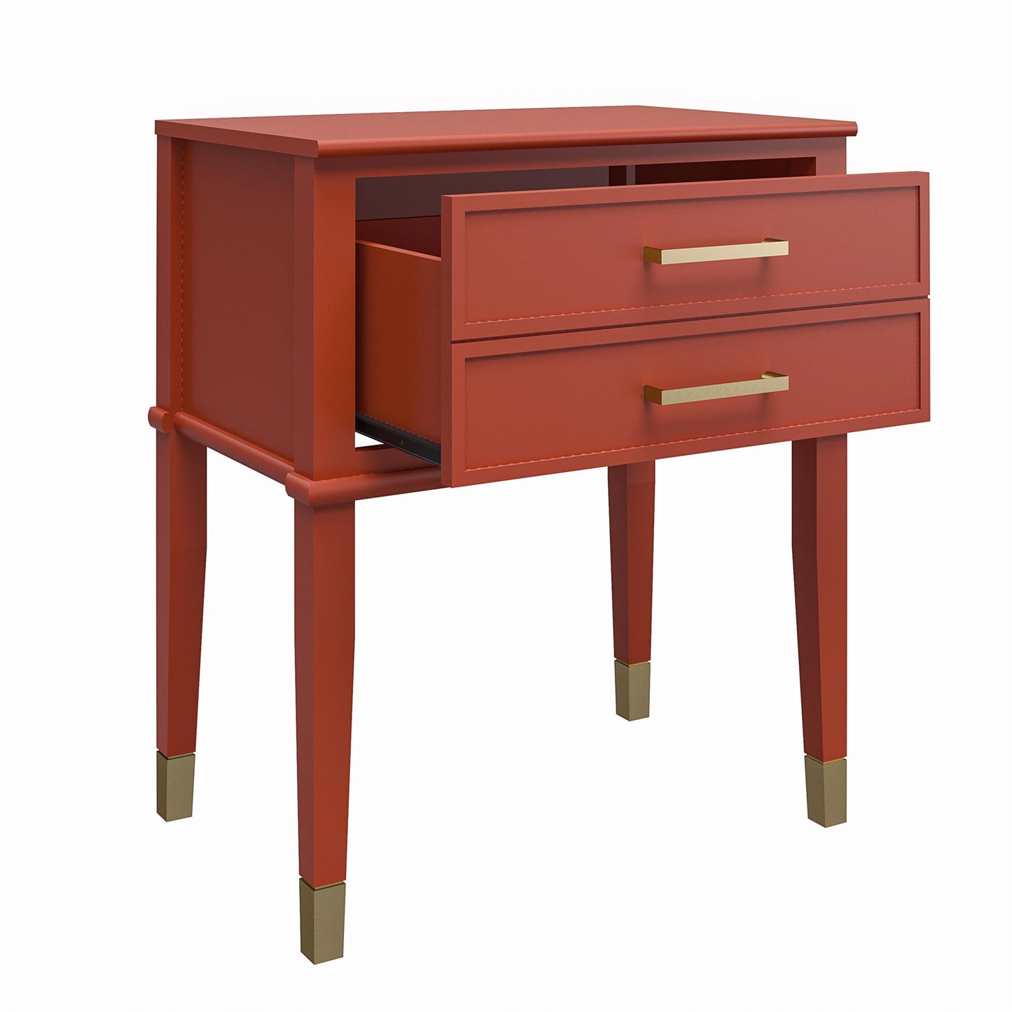 Westerleigh End Table, Terracotta - Terracotta