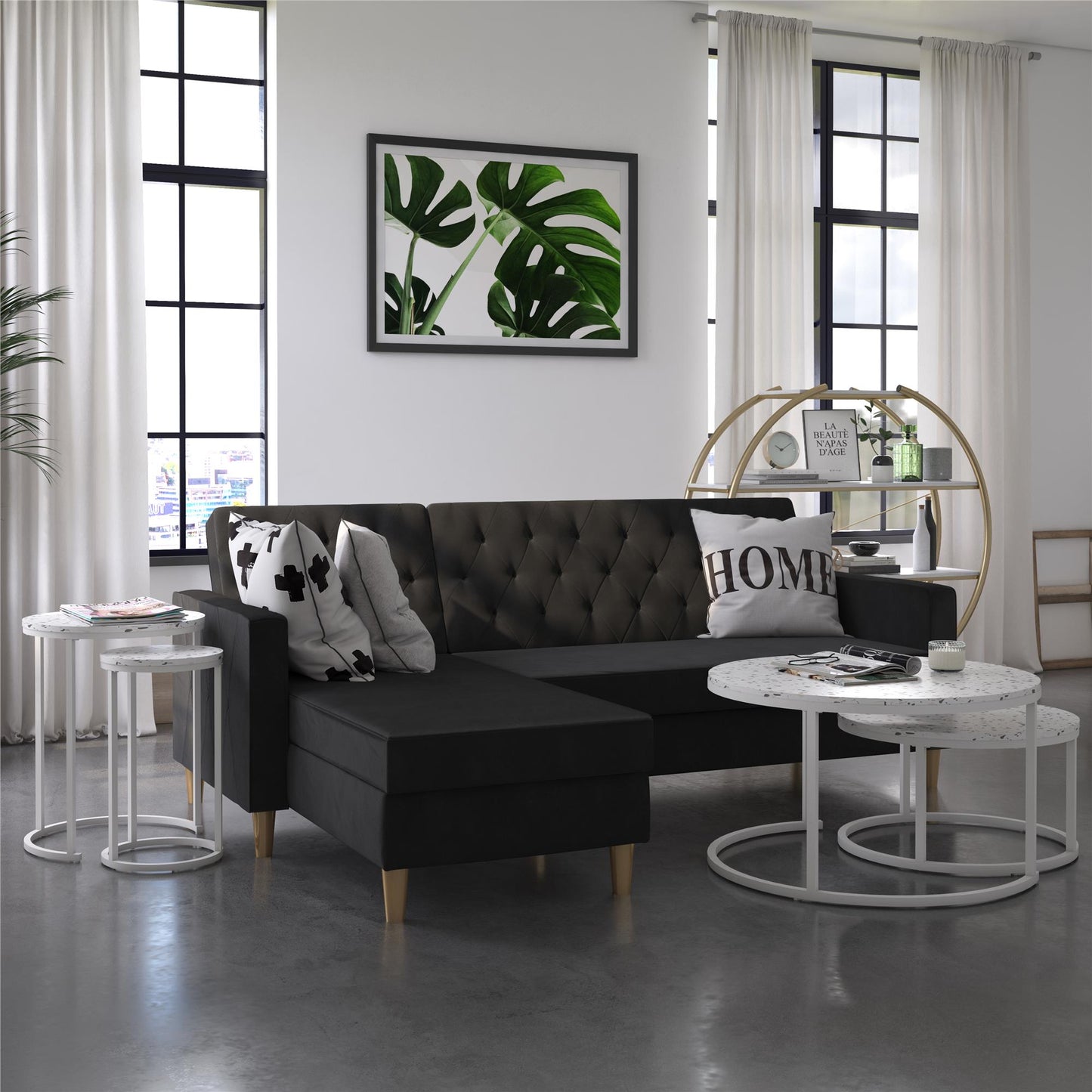 Amelia Nesting Tables, Terrazzo - Terrazzo