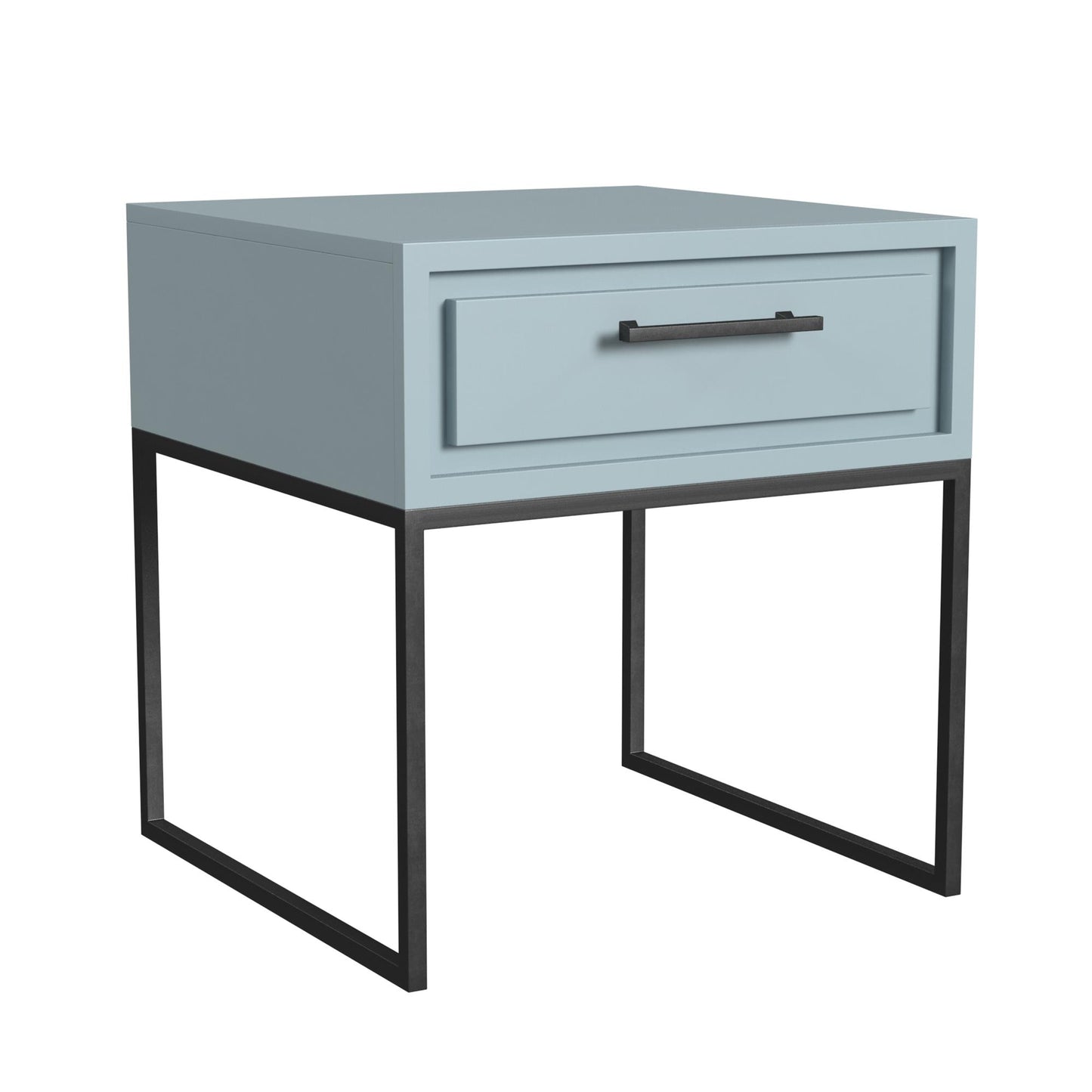 Perry End Table - Powder Blue