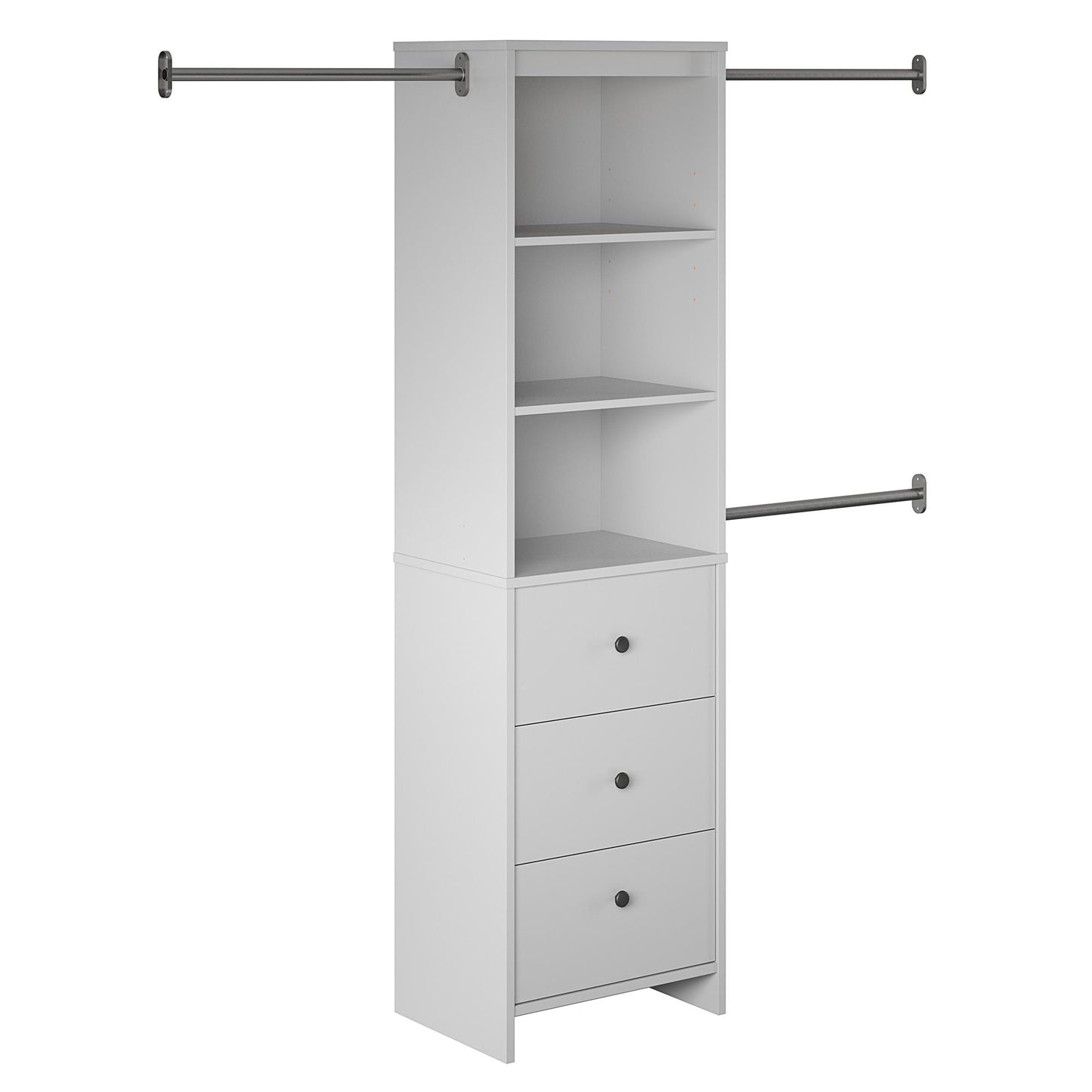 Beckett Closet Storage Organizer - Dove Gray