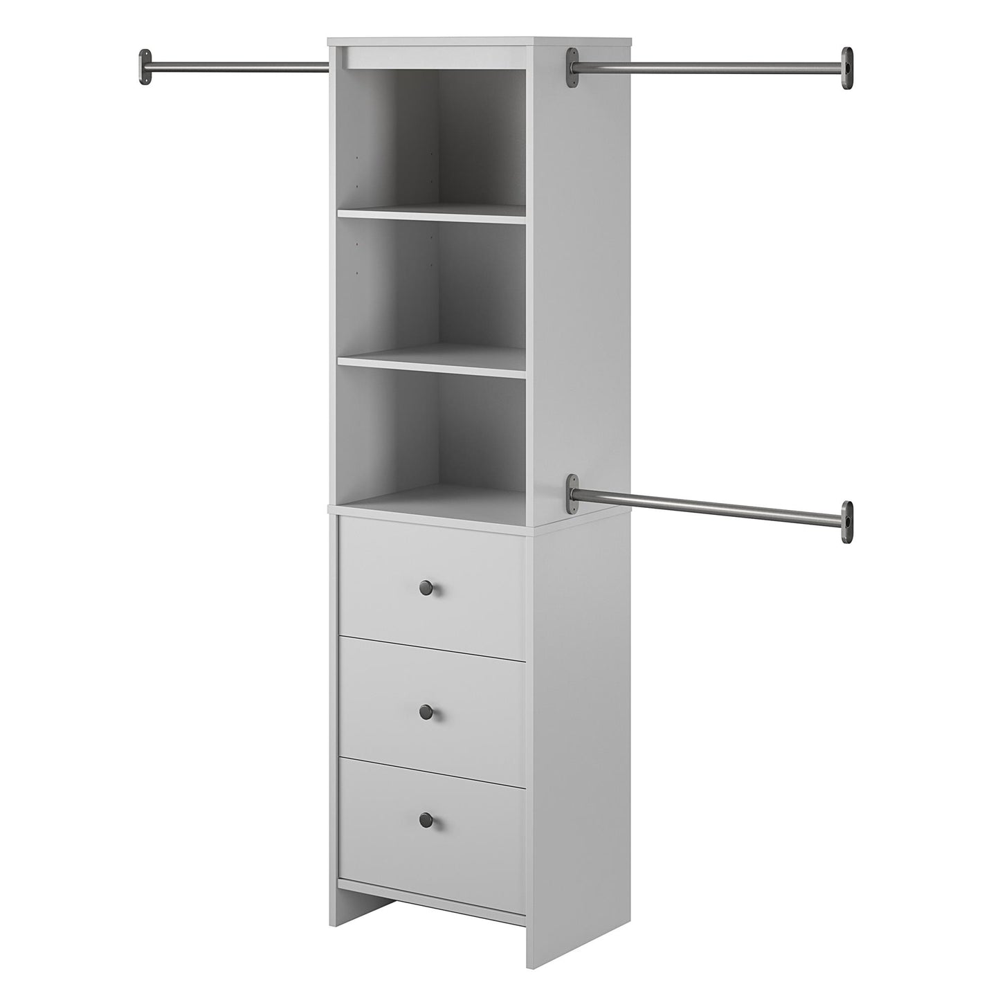 Beckett Closet Storage Organizer - Dove Gray