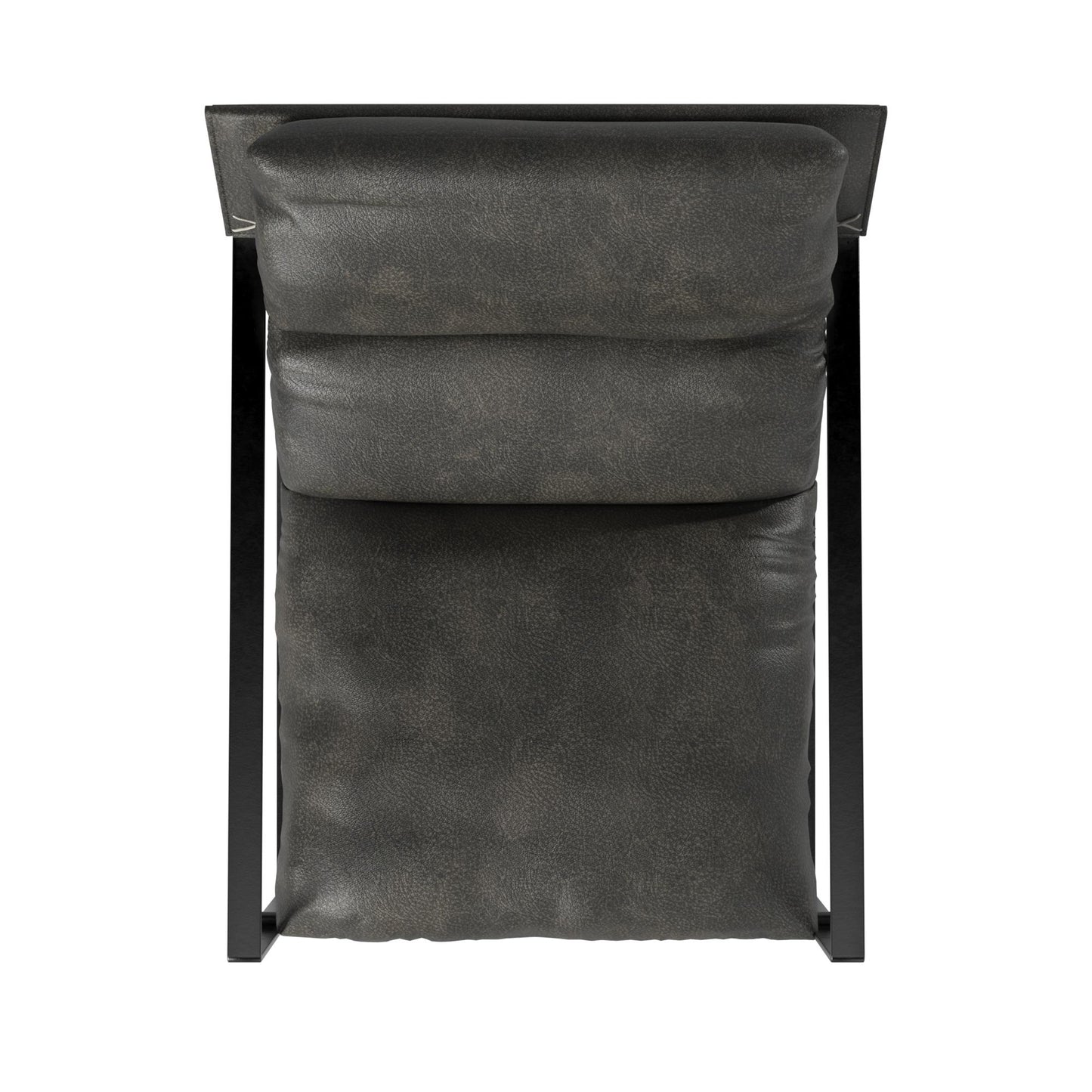Varick Faux Leather Accent Chair - Espresso