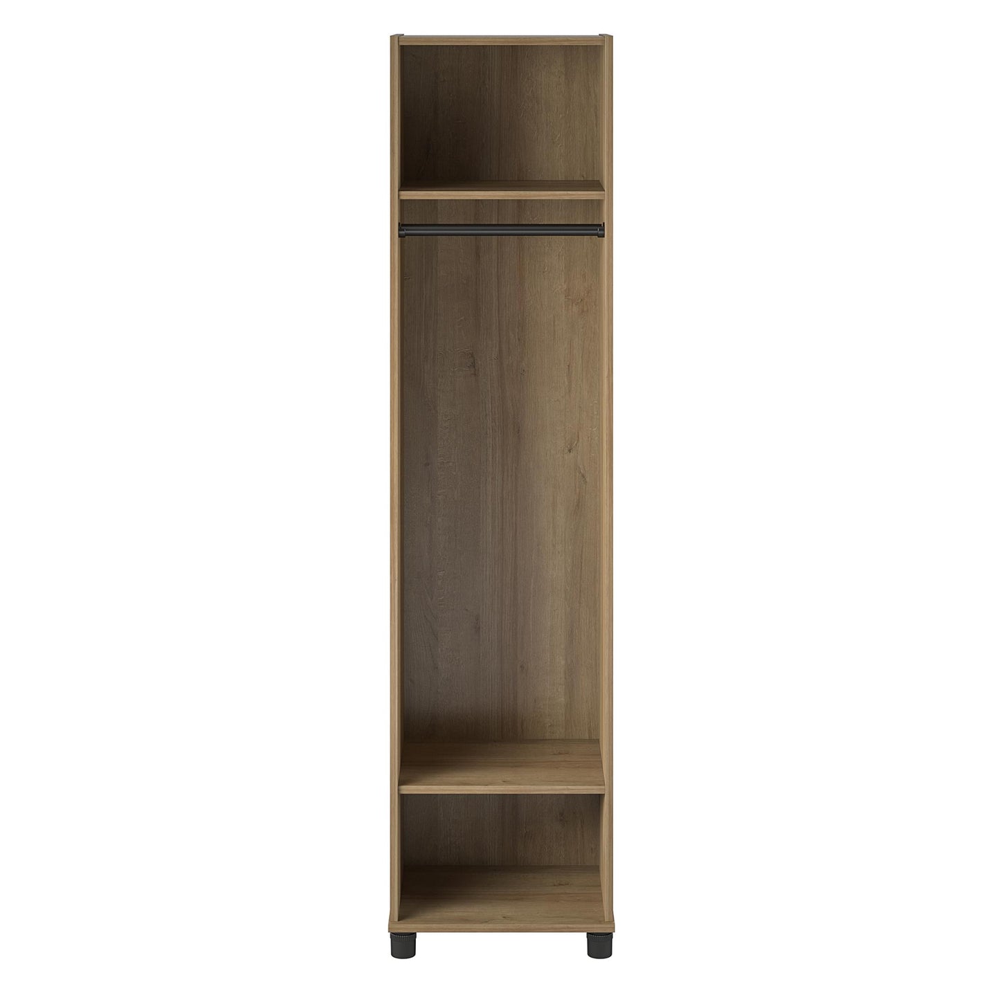 Basin 18" Wide Mudroom Cabinet with Adjustable Shelving - Natural
