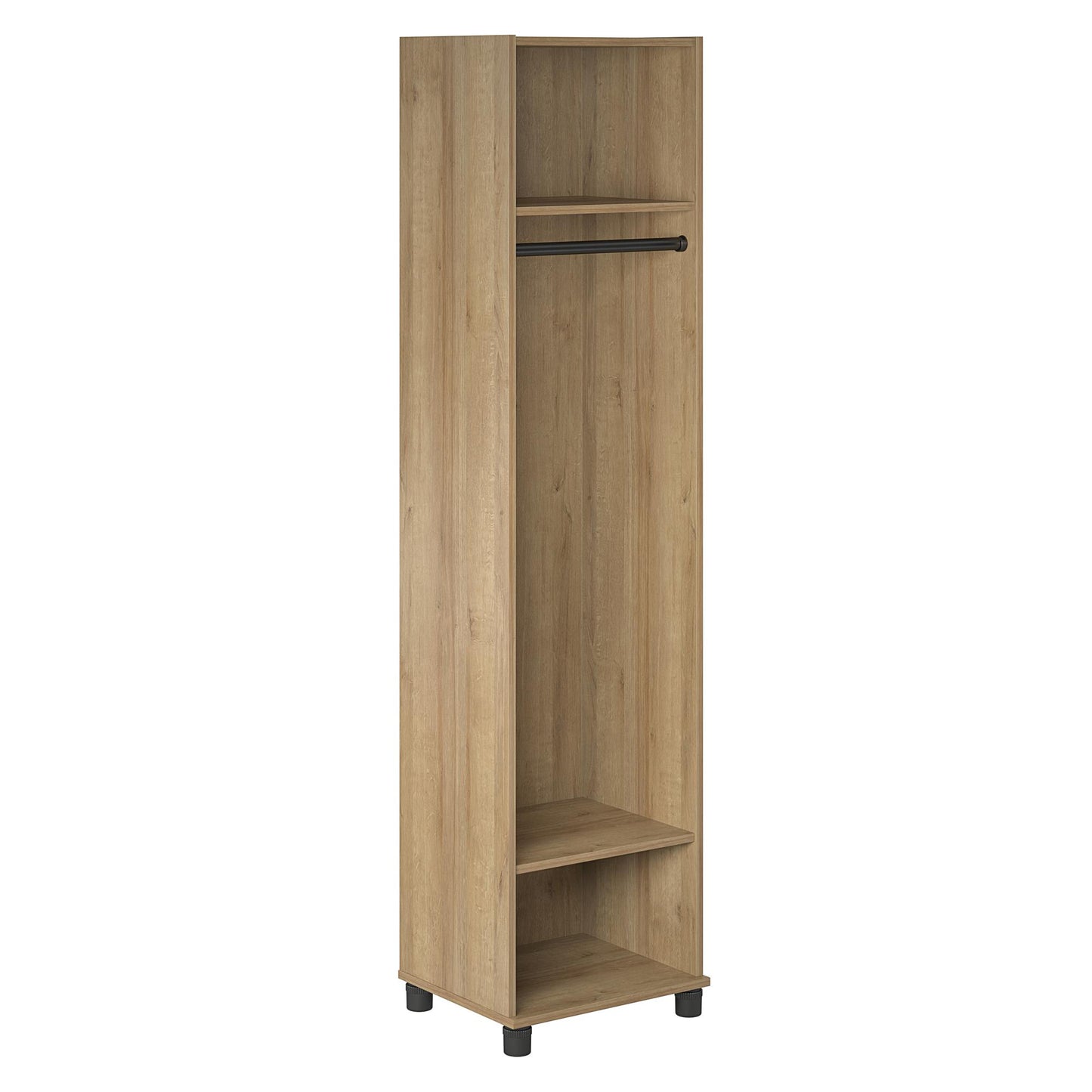 Basin 18" Wide Mudroom Cabinet with Adjustable Shelving - Natural