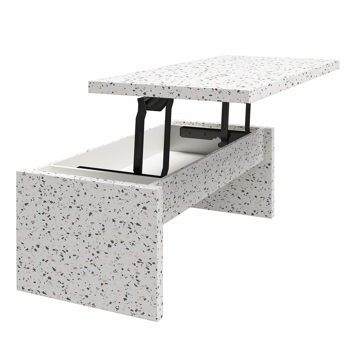 Winston Lift Top Coffee Table, Terrazzo - Terrazzo