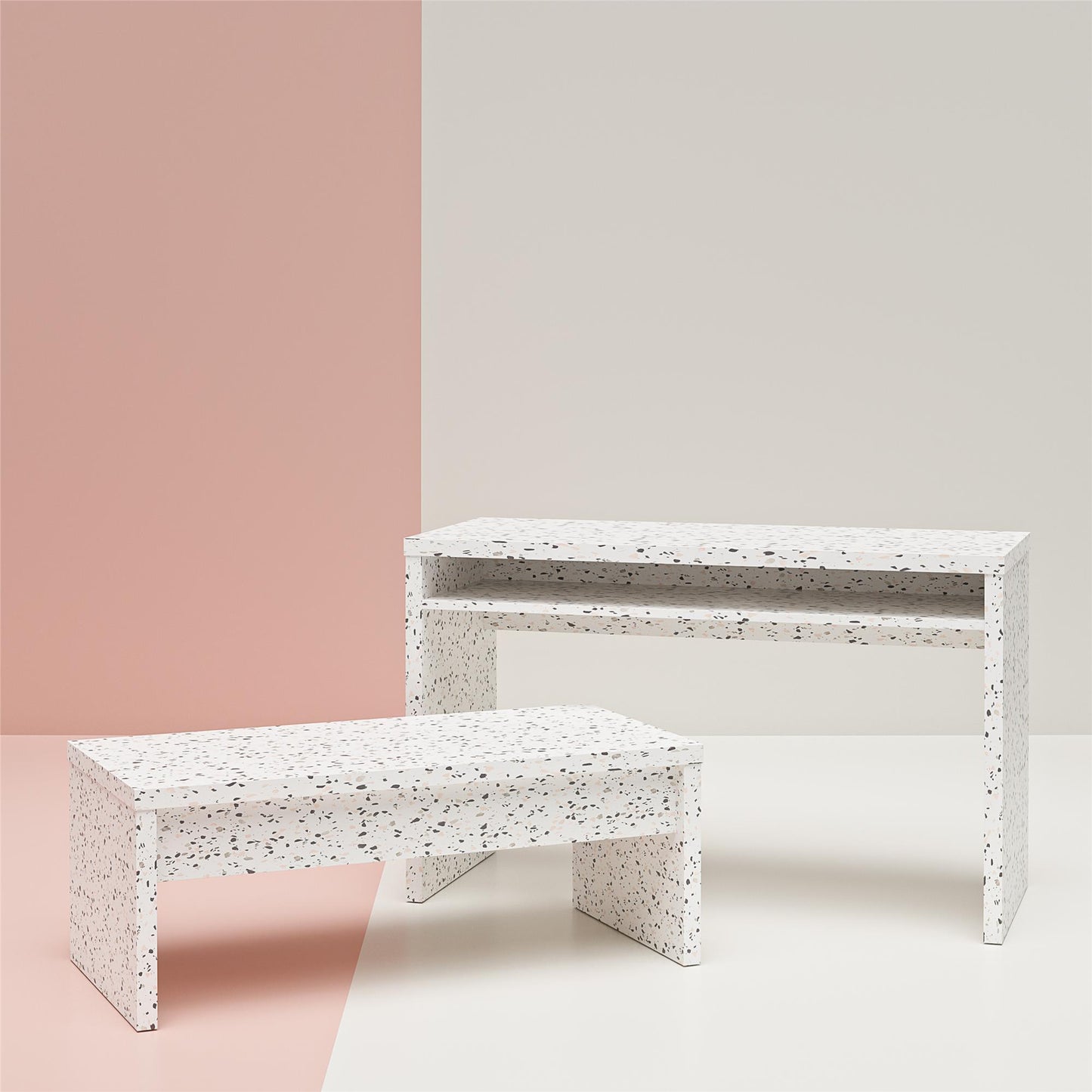 Winston Lift Top Coffee Table, Terrazzo - Terrazzo