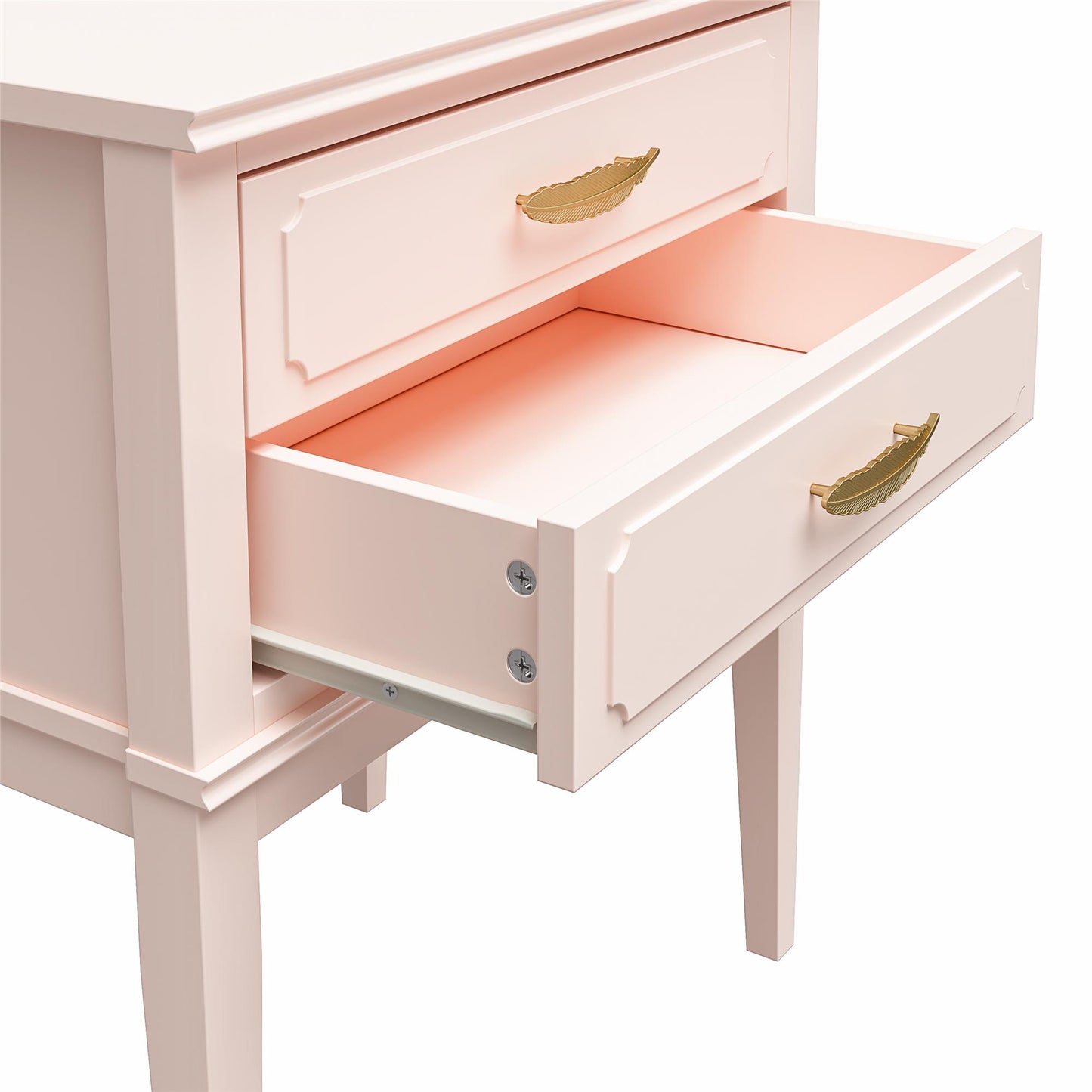 Stella Accent Table, Pale Pink - Pale Pink