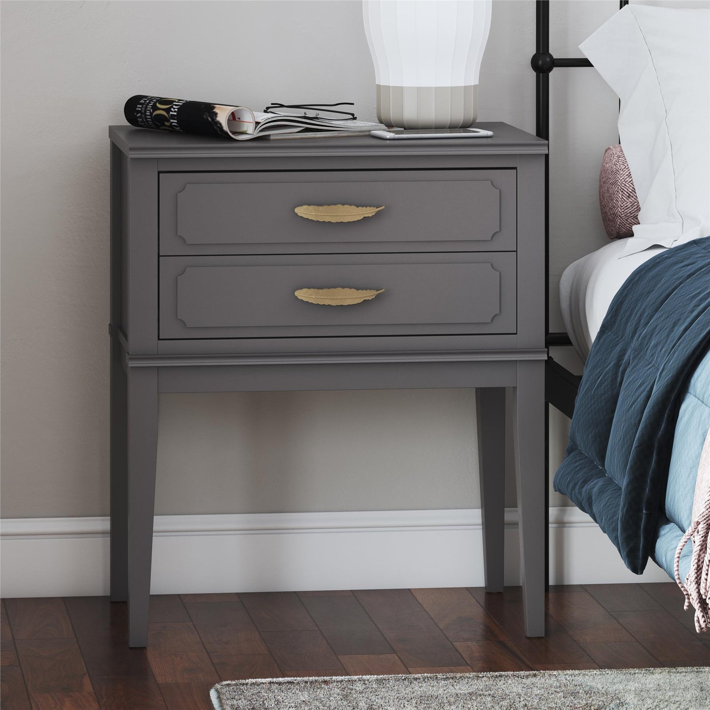 Stella Accent Table, Graphite Gray - Graphite Grey