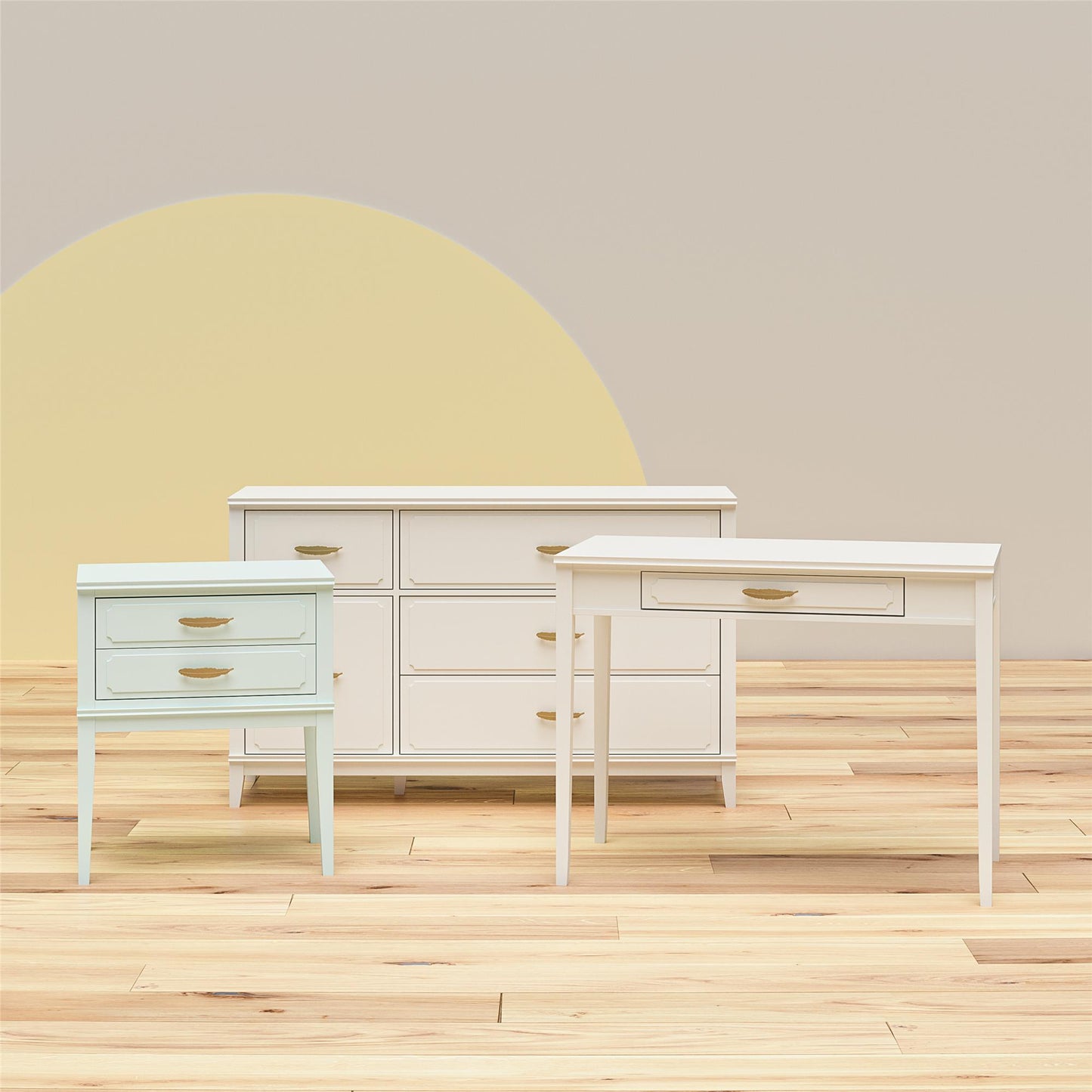 Stella Accent Table, Sky Blue - Sky Blue