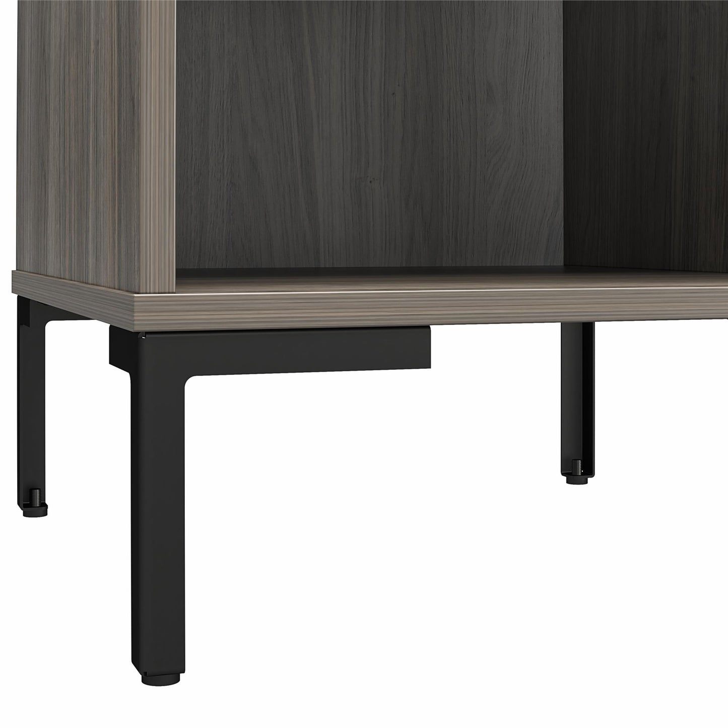 Ameriwood Home Leyden Nightstand, Weathered Oak - Weathered Oak