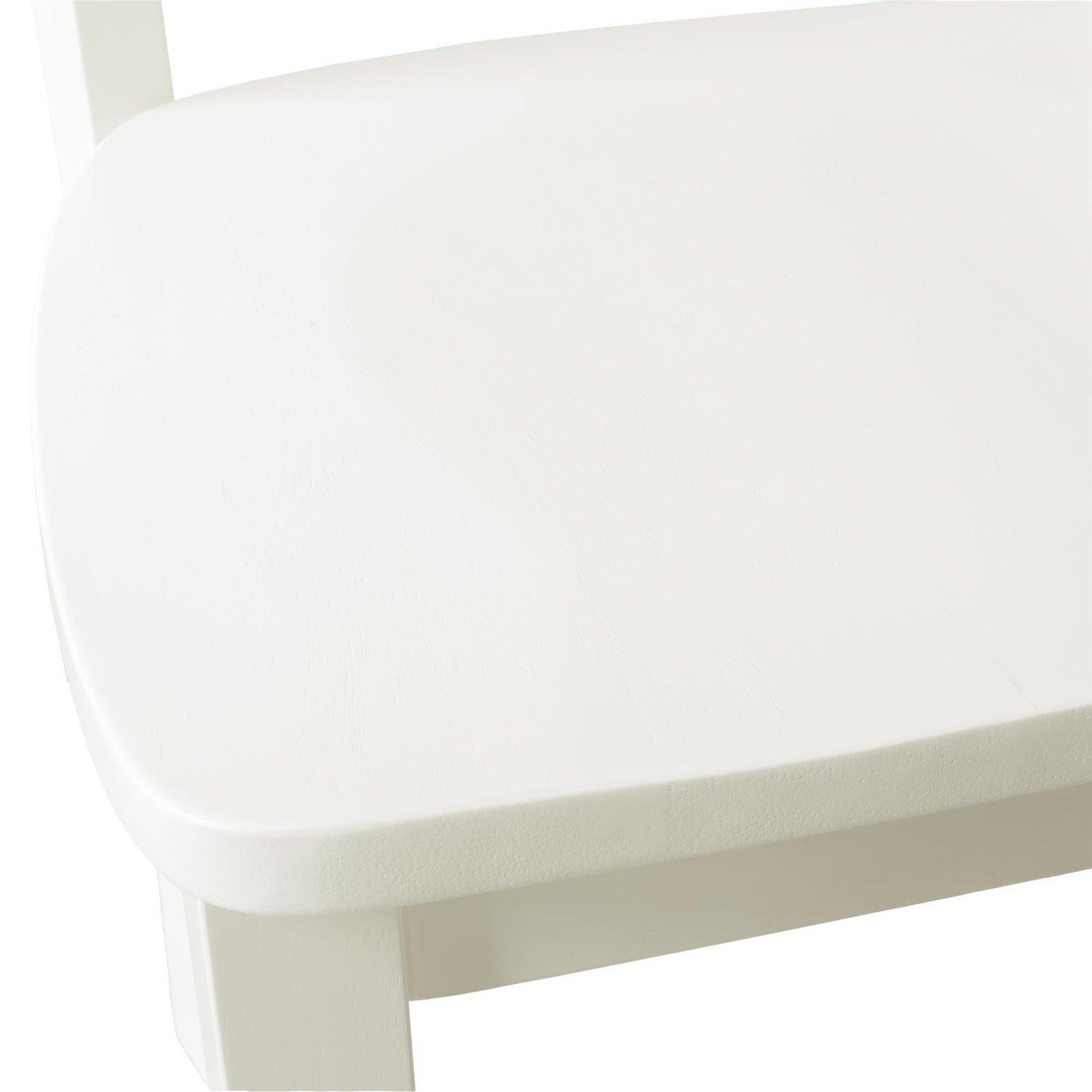 Aubrey 5 Piece Traditional Pedestal Round Dining Table and Chairs Set - White