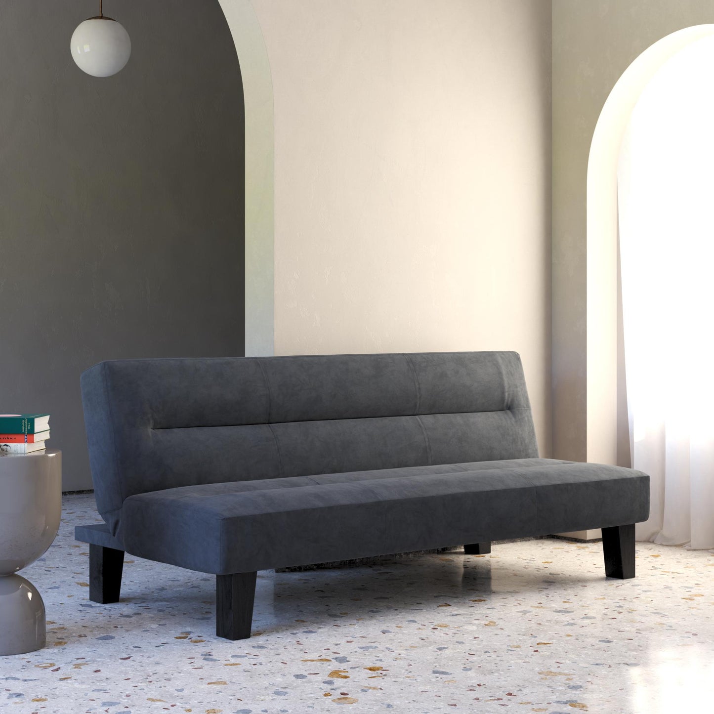 DHP Kebo Futon, Charcoal - Dark Gray