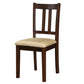 Redmond 5 Piece Traditional Dining Set with Table and 4 Chairs - Espresso