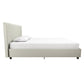 Brittany Upholstered Bed - Gray - Queen