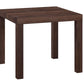 Parsons Wooden End Table - Florence Walnut