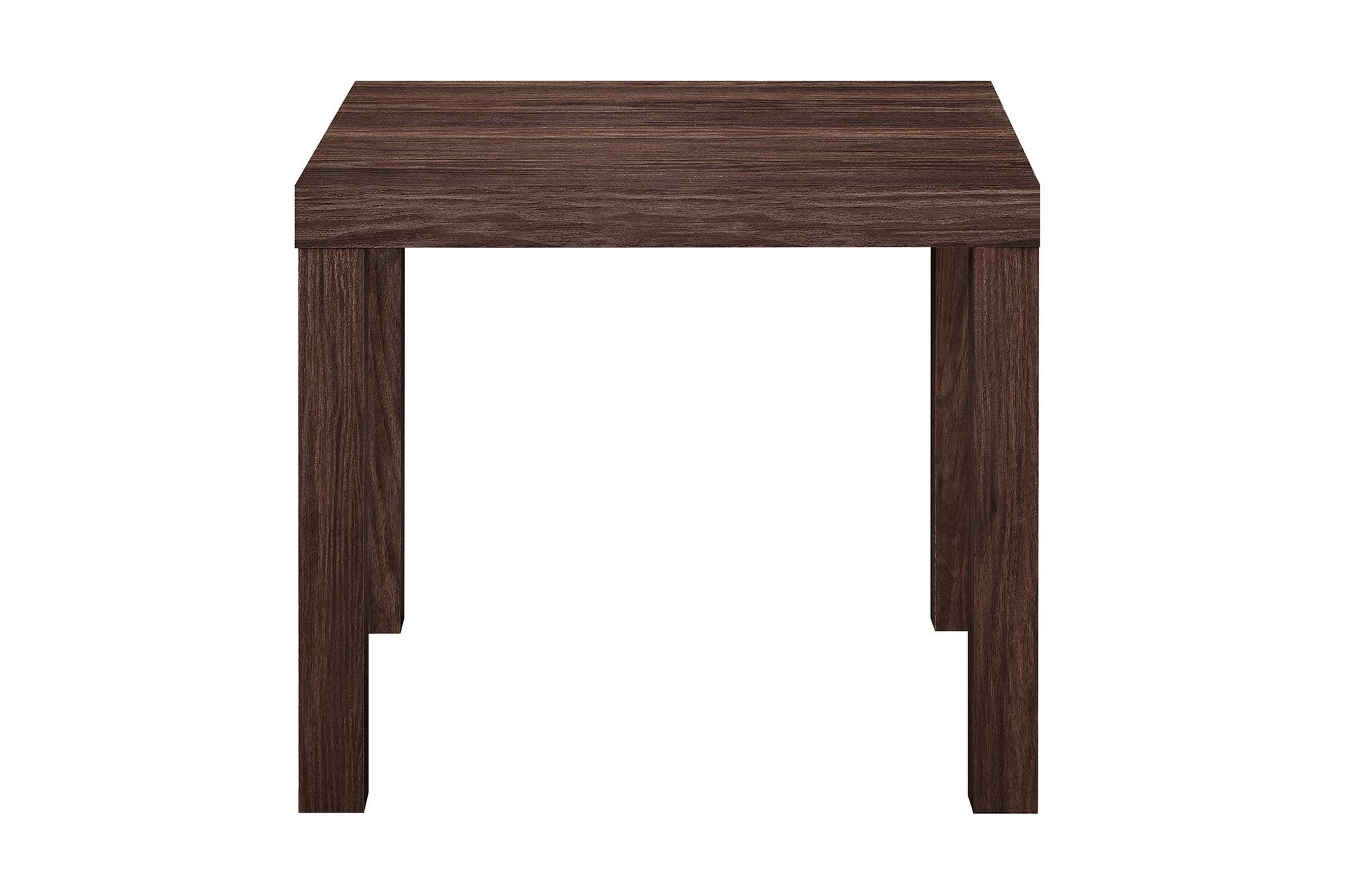 Parsons Wooden End Table - Florence Walnut