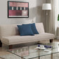 Donna Convertible Futon - Tan
