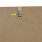 Kelly 6 Drawer Dresser, Faux Rattan & Black Oak - Black Oak