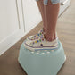 Kids One-Step Step Stool, Set of 2 Lightweight and Non-Slip - Blue - 2-Pack