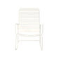 Novogratz Poolside Gossip, Roberta Outdoor/Indoor Rocking Chair, White - White