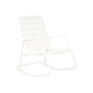 Novogratz Poolside Gossip, Roberta Outdoor/Indoor Rocking Chair, White - White