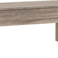 Parsons Lift-Top Coffee Table with Storage Compartment - Distressed Gray Oak